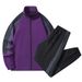 New, Men's Autumn Korean Version Trendy New Casual Sports Jacket Set_viptrois.com
