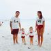 Cross Border American European Station Baby Parent Child Clothing Summer Family Of Three Or Four Seaside Vacation Travel Photography Travel_viptrois.com