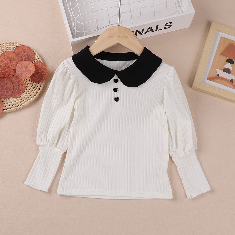 Bear Leader Solid Children Long Sleeve Shirt Bottoming Sweater Children Wear Autumn Children Tops Casual Boys Girls Swea_viptrois.com