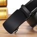 Men's Belt PU Frosted Automatic Buckle Casual Belt Litchi Pattern Business Belt Street Belt_viptrois.com