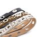 Rock and roll hip-hop circular chain full hole belt, female punk style concave decorative pants belt_viptrois.com