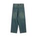 Man's clothing Summer Fashion British style seam ripped jeans casual pants for men and women_viptrois.com