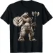 Viking Bear Warrior Odin Berserker Vikings Myths T-Shirt Mens Womens Tees Top_viptrois.com