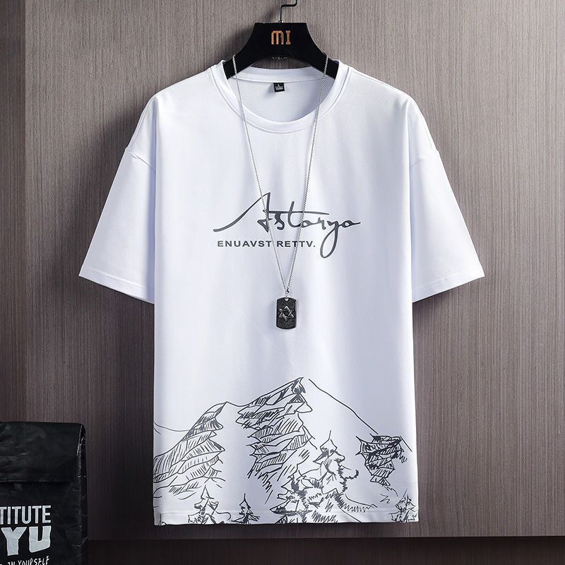 Men's Clothing Men's Summer Clothing New Trendy Youth Shorts Sports Suit With Korean Trendy Student Short Sleeved T Shirt_viptrois.com