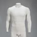 Summer Sports And Fitness Short Sleeved Casual Slim Fit Knitted Sweater, Tight Fitting, Super Elastic, Breathable_viptrois.com