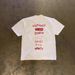 Heavyweight Pure Cotton Oversized T-Shirt Dark Style Printed Loose Short Sleeved Top for Couples High Street Style 250g_viptrois.com