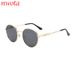 Round Frame Metal Frame Sunglasses Personalized Metal Hollow Leg Sunglasses T1282_viptrois.com