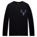 Men's Clothing Handsome High End Men's Clothing Tops Bottoming Shirts Men's T Shirts Long Sleeved Trendy Brands_viptrois.com