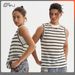 Men's Clothing Loose Casual Men's Trendy Brand Mesh Vest High Quality Sports Trend Contrast Color Men's Vest_viptrois.com