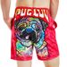 Men's Floral Trunks 3D Dog Print Beach Vacation Plus Size Couple's Swim Shorts For Women_viptrois.com