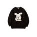 "Luxury Plush Rabbit Jacquard Sweater – Cozy Fleece-Lined Knit With Floral Embroidery, Soft High-End Pullover For Women, Elegant Turtleneck"_viptrois.com