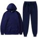 Men's Clothing Autumn And Winter Hooded Sports Sweatshirts For Men And Women Couples Loose Hoodies Plus Velvet Warm Suits_viptrois.com