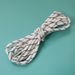 Round & Flat Shoelaces With Unique Patterns - Dotted, Fishbone & Starry Design For Sneakers, Boots & Casual Shoes (Black/White/Grey)_viptrois.com
