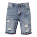 Men's Clothing Summer Sports Pants Washable Terry Casual Shorts Ripped Pants_viptrois.com