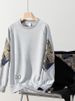 Sweater Men's Spring New Trendy Embroidered Jacket Large Size Hatless Crew Neck Clothes_viptrois.com