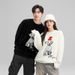 Pure Men's Winter Thickened Wm Knitted Sweater Slim Fit Long Sleeve Pullover Couple Outfit Loose Versatile Outerwe_viptrois.com