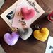 Winter Plush Anti Rabbit Fur Love Ball Keychain Pendant Creative Bag Accessories Car Key Chain Pendant_viptrois.com