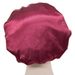 New Silk Sleeping Cap Satin Elastic Narrow Brim Shower Cap Round Cap Home Hair Care Cap_viptrois.com