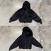 Men's Clothing Men's Reversible Zip-Up Hoodie With Leopard Print - Winter Fashion Unisex Pullover For Casual Wear (Black/White, S/M/L/XL)_viptrois.com