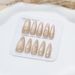 False Nails Hand Made Three Dimensional Nail Art For Fortune And Luck Cool Little Snake Ice Crystal Butterfly Cat's Eye Nail Art_viptrois.com