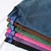 Batik Vintage 350g Combed Velvet Cotton Couple Washed Crew Neck Sweatshirt_viptrois.com