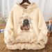 Autumn And Winter Fleece Thickened Sweater Men's Autumn And Winter New Hooded Winter Top Trendy Coat_viptrois.com
