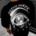 Herren Einzigartige Charakter Tier Druck Auf Der Rückseite Herren High Street Kleidung T-Shirt Lässig Lose Übergroße Sweatshirt Top_viptrois.com
