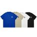 Men's Clothing American Style Cycle Logo Heavyweight Cotton Short Sleeved T Shirt Trendy Brand Loose Casual American Men's Style_viptrois.com