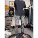 American High Street Patch Ripped Jeans For Men's Fashion Summer New Style, Distressed, Washed, Slim Fit, Versatile,_viptrois.com
