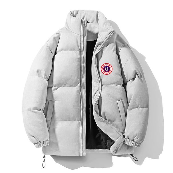 Men's Clothing Style Men's Suede Cotton Padded Jacket With US Map, Loose Fit, Fashionable Cotton Coat._viptrois.com