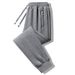 Men’s Fleece-Lined Jogger Pants – Winter Thermal Sweatpants With Zippered Pockets & Tapered Cuffs (M-5XL, Black/Charcoal)_viptrois.com
