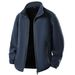 Large Size Austrian Fleece Sweater Autumn And Winter European And American Outdoor Sports Jacket Fleece Jacket Men's Sweater Fleece Thickened_viptrois.com