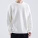 Hansca Lazy Style Sweater 2024 Autumn Winter Loose Solid Color Round Neck Pullover Inner Knitwear Jacket Men_viptrois.com