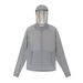 Men's Clothing Summer Ice Silk Sun Protection Clothing Breathable Quick Drying Ultra Thin Anti Ultraviolet Hooded Fishing Skin Clothing_viptrois.com