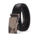 Men's Genuine Leather Belt With Automatic Buckle, Waist Belt, Cowhide, Best-selling, Casual And Business Belt For Trousers._viptrois.com