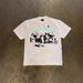 Oversized Dark Themed Printed Loose Short Sleeved T-Shirt 250g Heavyweight Pure Cotton Trendy Brand Men's Clothing Tops for Couples_viptrois.com