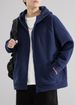 2025 Autumn And Winter New 400g Large Size Hooded Sweater Men's Fleece Jacket_viptrois.com