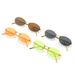 2025 New Fashionable Frameless Oval Sunglasses For Women, European And American Retro Light Colored Sunglasses, Versatile Street Photography_viptrois.com