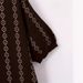 Men's Retro Style Short Sleeve Polo Shirt Casual Knit Top With Dark Diamond Pattern Jacquard Design Summer Wear_viptrois.com