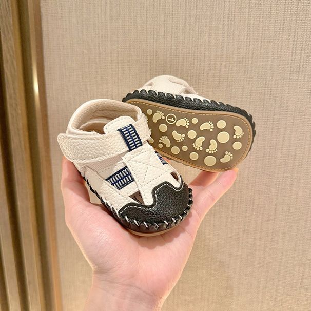 Summer Infant Boys And Girls Baby Boys Soft Bottom Sandals Soft Bottom Non Slip Breathable 6 12 Months Baby Walking Shoes_viptrois.com