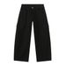 Men's Clothing Street Jacket Fashionable Wide Leg Scimitar Pants Workwear Denim Suit_viptrois.com