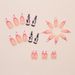 Halloween French Blood Drops Ghost Foreign Trade Long Fashion Sweet Cool Ins European And American Style Manicure 24 Pieces_viptrois.com