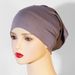 Premium Mercerized Cotton Tube Hat – No Pilling & Fade-Resistant (Breathable, Elastic Solid Color Headwear For Women)_viptrois.com
