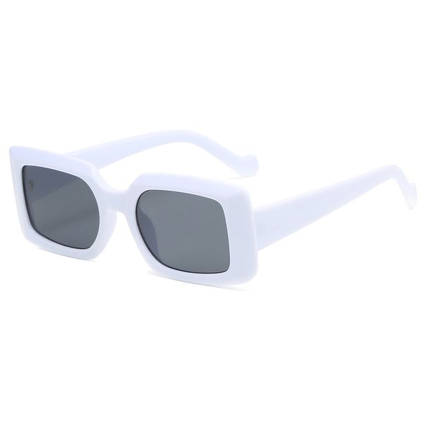 Candy Color Square Sunglasses For Men & Women - 3-Pack UV Protection (Euro-American Style)_viptrois.com