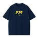 STA China-Chic Printed Cat Summer New Fashion Brand Cotton T-shirt American Loose Men And Women Lovers Short Sleeve_viptrois.com