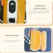 USB Baby Milk Bottle Thermal Bag Universal Digital Display Nursing Bottle Heater Portable Baby Milk Heat Keeper for Traveling_viptrois.com