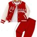 Mother & Kids Children's Clothing Boys Autumn Jacket Baseball Jacket Sports Casual Clothes Two Piece Suit Girls Spring Clothes Stylish_viptrois.com