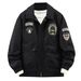 Men’s Plus Size Flight Jacket – Trendy Spring & Autumn Bomber For Big & Tall (4XL-10XL, Up To 340 Pounds)_viptrois.com