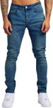 Men's Clothing Summer Skinny Jeans Street Hip Hop Slim Fit Trendy Versatile And Cool Denim Jeans_viptrois.com