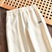 Men's Clothing Men's Autumn Elastic Waist Straight Casual Pants Sweatpants Slightly Wide Leg Trousers_viptrois.com